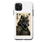 Samurai Wolf Japanese Warrior Armor Feudal Japan Kabuto Case for iPhone 11 Pro Max