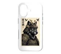 Samurai Wolf Japanese Warrior Armor Feudal Japan Kabuto Case for iPhone 17