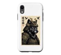 Samurai Wolf Japanese Warrior Armor Feudal Japan Kabuto Case for iPhone XR