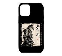 Samurai Wolf Warrior Ink Artwork Japanese Case for iPhone 12/12 Pro