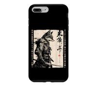 Samurai Wolf Warrior Ink Artwork Japanese Case for iPhone 7 Plus/8 Plus