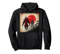 Samurai Wraith Warrior Japanese Dark Fantasy Art Pullover Hoodie
