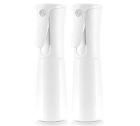 SAMURAI Z1 Mini Continuous Spray Bottle, 3.4 fl oz (100 ml) Portable, Locking Function, Continuous Mist, Ultra Fine Particles, Travel & More (White 2 Pieces)
