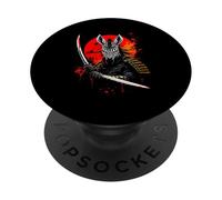 Samurai Zebra PopSockets Adhesive PopGrip