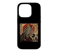 Samurai Zebra Wild Soul Safari Animal Case for iPhone 14 Pro