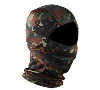 Samview Outdoor Sports Airsoft Shooting Face Protection Gear Tactical Cycling Mask Tactical Camouflage Hood - German Flecktarn, Medium