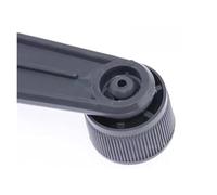SAMWDK Car Window Regulator 1Pc Universal Automobile Accessories Car Window Connect Winder Handle Black/Grey/Beige Glass Shaker Handle Replacement(Gray)