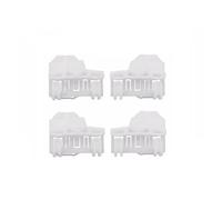SAMWDK Car Window Regulator X4 for VW for Passat for B5 1996-2001 2002 2003 2004 2005 Car Plastic Clips Window Regulator Repair Kit - 2 Pairs Front Left and Right