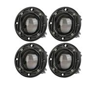 SAMWDK Fog Lights 3inch Led Work Spotlights 24V 12V Car DRL Lights LED 6000K/3500K Fog Lens Motorcycle Spotlight For Jeep For Wrangler 4x4 Off Road Fog Lamp(4PCS Round)