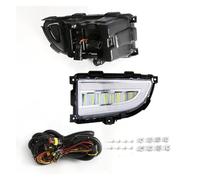 SAMWDK Fog Lights Fog Lamp 12V LED DRL Headlight For Mitsubishi For Lancer 2004 2005 2006 Daytime Running Light White Yellow Turn Signal Front Bumper Fog Lamp