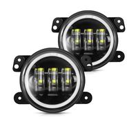 SAMWDK Fog Lights For Jeep For Grand For Cherokee 2011-2012 Front Bumper LED Fog Light Assembly White/Amber Turn Signal DRL FogLamp