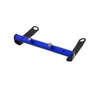 SAMWDK GPS Navigation Mount Bracket FOR VOGE SR4 FOR MAX FOR SR4 FOR MAX 350 Motorcycle Front Windshield Expansion Bar GPS Navigation Mobile Phone Bracke(Blue)