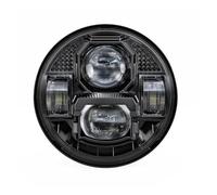 SAMWDK Motorcycle Front Headlight For Indian For Bobber For Chief For Triumph E24 5.75 Inch LED Headlight Assembly High Low Beam Motorcycle Headlamp Plug And Play