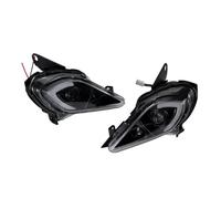 SAMWDK Motorcycle Front Headlight For RAPTOR 700 2006 07 08 09 10 11 12 13 14 15 16 17 18 19 20 2021 LED Headlight DRL With Yellow Turn Signal Light