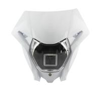 SAMWDK Motorcycle Front Headlight Motorcycle LED Headlight For CRF 150L 250 450 Fairing Dirt Bike Accessories For Supermoto For Enduro Motocross(White)