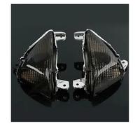 SAMWDK Motorcycle Front Headlight Turn Signal Indicators For For NINJA 650R For ER-6N 2006-2008 For Z1000 2007-2013 For ZX-6R 2007-2012 For ZZ-R1400/For Ninja ZX-14(Clear)
