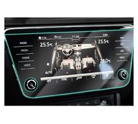 SAMWDK TPU Car GPS Navigation Protective Film LCD Screen Protector Anti-scratch Interior For Skoda For Superb 2018-2023 Auto Accessories Auto Navigation Screen Protector(8 Inch)