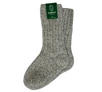 SamWo, 100% Sheep's Wool Socks, Thick Warm Winter Socks Like Hand Knitted, SWS Thick, Natural Mottled, Mottled grey, 35-38