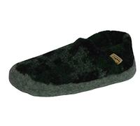 SamWo, Sheep's Wool Feel-Good Slippers Unisex Soft Non-Slip Sole 100% Sheep's Wool Size: 37-48, Moro, 8.5/9 UK