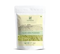 SAMYAM Aloe Vera Leaves Powder (Aloe barbadensis) - 200g Pack | Skin Soother from Leaves