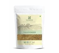 Samyam Tulsi Leaves Powder (Ocimum tenuiflorum) - 200g (7.05oz) Pack | Holy Basil Leaves