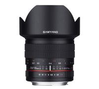 Samyang 10mm F2.8 ED AS NCS CS Ultra Wide Angle Lens for Nikon Digital SLR Cameras with AE Chip for Auto Metering (SY10MAF-N), Black