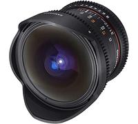 Samyang 12 mm T3.1 Fisheye VDSLR Manual Focus Video Lens for Nikon