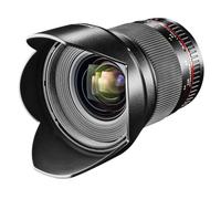 Samyang 16mm f/2.0 Pentax K Lens Black