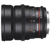 Samyang 24 mm T1.5 VDSLR II Manual Focus Video Lens for Micro Four Thirds Camera