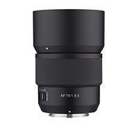 Samyang 75mm F1.8 AF APS-C Compact Telephoto Lens for Fuji X (SYIO75AF-FX) | Capture distant subjects with sharp telephoto performance and bright optics for portraits, wildlife and sports.
