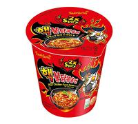 Samyang Buldak 2X Spicy Chicken Flavor Ramen Stir-Fried Noodle Cup, 70g