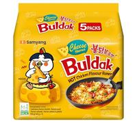Samyang Hot Chicken Buldak Ramen Noodle Cheese Flavor (Pack of 5)