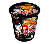 Samyang Buldak Hot Chicken Flavour Ramen Cup Noodles 70g (Pack of 10) | Authentic Korean Instant Cup Noodles | Spicy Fire Noodles | Ready in Minutes | Imported Korean Food