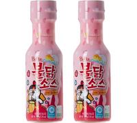 Samyang Buldak Sauce 200g Each (2 Pack) - Carbonara Buldak Hot Chicken Flavour Noodles Sauce, Perfect for Cooking & Dipping