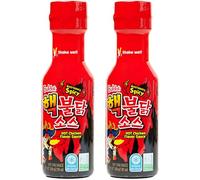 Samyang Buldak Sauce 200g Each (2 Pack) - Extreme Spicy Hot Chicken Flavour Buldak Noodles Sauce, Perfect for Cooking & Dipping