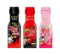[Samyang] Carbo Bulldark Spicy Chicken Roasted Sauce + Bulldark Spicy Chicken Roasted Sauce + Hack Bulldark Spicy Chicken Roasted Sauce 3 Sets/Fire Noodle Challenge (Overseas Direct Shipment)