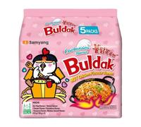 Samyang Spicy Hot Chicken Carbo Carbonara Ramen Noodles (Pack of 5) HALAL