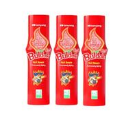 Samyang Extreme Hot Buldak Sauce 165g (Pack of 3) | Extra Hot Fire Noodle Sauce | Authentic Korean Chilli Condiment | Great on Burgers, Wraps, Sandwiches and Loaded Fries