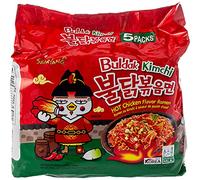 SAMYANG HOT CHICKEN RAMEN NOODLES (KIMCHI FLAVOUR) - 5 PACKETS