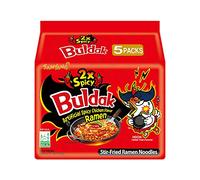 Samyang Hack Buldak Bokeum Ramen 5Pcs Hot Spicy Fire Noodle Spiciest Standard Shipping