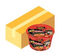 Samyang Korean Spicy Hot Chicken Flavor Ramen 2x Spicy Big Bowl 16 x 105 Grams