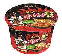 Samyang Korean Spicy Hot Chicken Flavor Ramen Stew Type (Soup) (Bowl) 120g x 16 Bowl