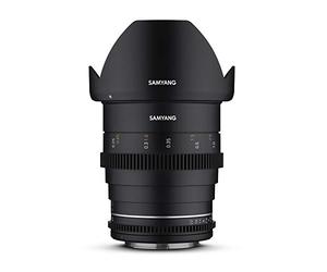 Samyang MF 24mm T1.5 VDSLR MK2 Fuji X - Bright T1.5 Wide Angle Cine and Video Lens for Fuji X Mount, 24mm Fixed Focal Length, Follow Focus Sprockets Full Frame and APS-C, 8K Resolution