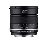 Samyang MF 85mm F1.4 MK2 Manual Focus Lens for Canon EF Black