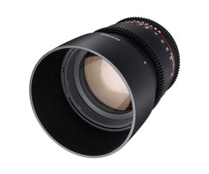 Samyang MF 85mm T1.5 VDSLR II Manual Focus Cine Lens for Canon EF