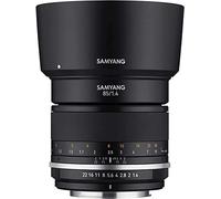 Samyang MK2 85mm F1.4 Weather Sealed Telephoto Lens for Canon EF | Capture distant subjects with sharp telephoto performance and bright optics for portraits, wildlife and sports.