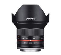 Samyang SY12M-E-BK 12mm F2.0 Ultra Wide Angle Lens for Sony E Cameras, Black