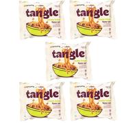 Samyang Tangle Creamy Bulgogi Flavour Pasta 105g x 5 packs | Korean-Inspired Instant Noodles with Creamy Bulgogi Flavour | Quick & Easy Fusion