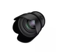 Samyang VDSLR 50mm T1.5 MK2. Component for: MILC Lens structure (elements/groups): 9/6 Lens type: Cinema lens. Camera brands compatibility: Canon. Product colour: Black Mounting type: Bayonet. Diamete