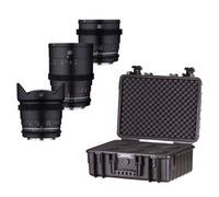 Samyang VDSLR MK2 3-Lens Kit (14mm/35mm/85mm) for Canon EF